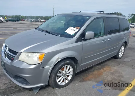 2013 Dodge Grand Caravan Sxt из США, поврежденный, VIN 2C4RDGCG9DR755754